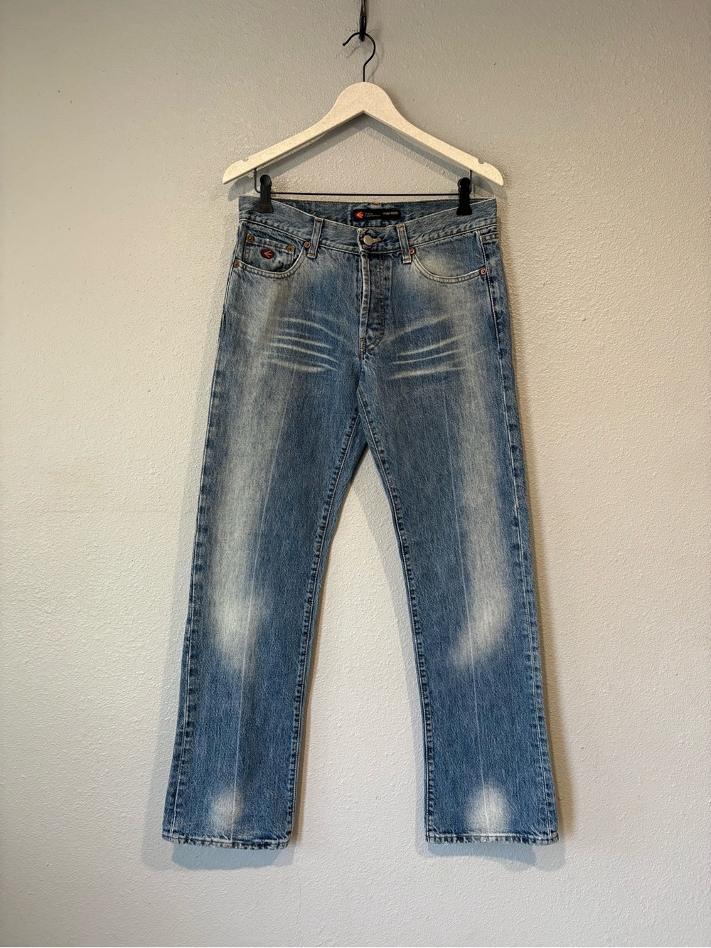 Energie Vintage 90s Straight Morris Selvedge Made in Italy 100% Cotton Jeans